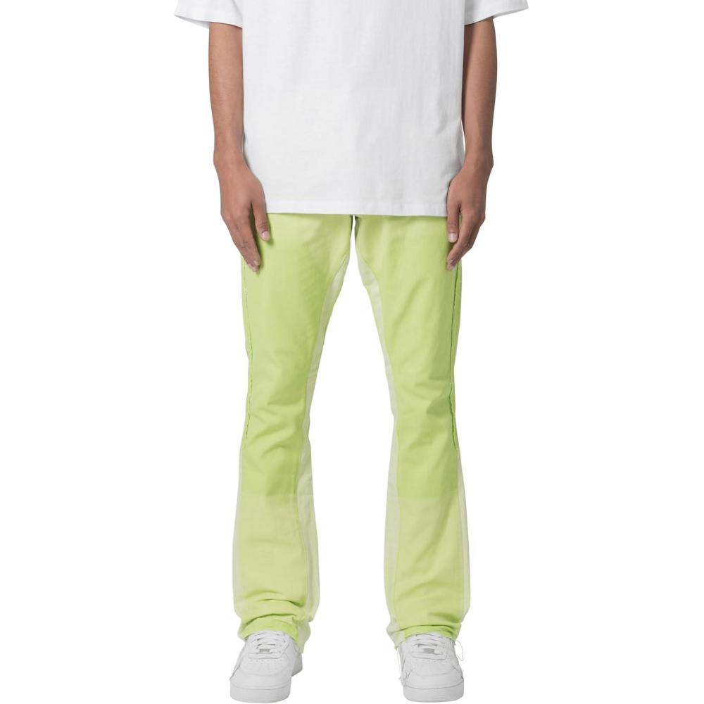 imagemnml Mens B501 Flare DenimGreen