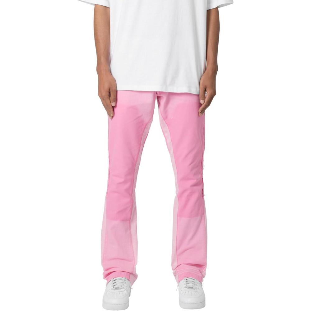 imagemnml Mens B501 Flare DenimPink
