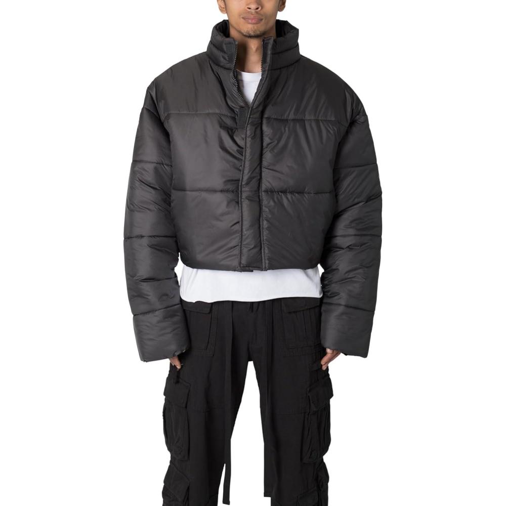imagemnml Mens Cropped Puffer Ii JacketBlack