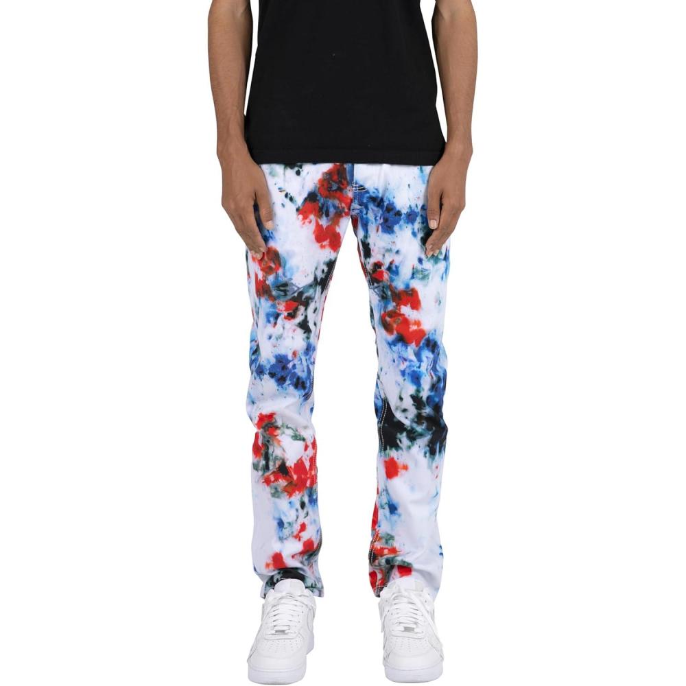 imagemnml Mens D111 Straight DenimMulti