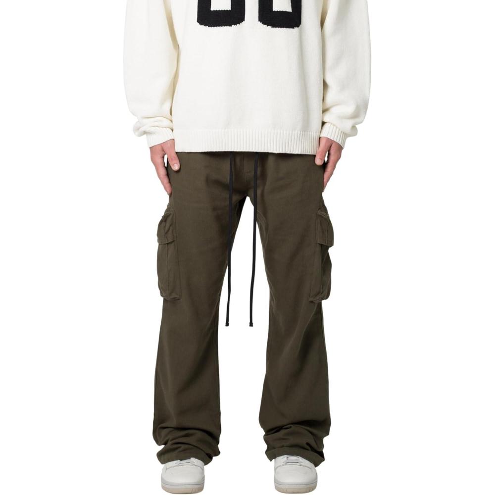 imagemnml Mens Ultra Baggy Vintage Cargo PantGreen