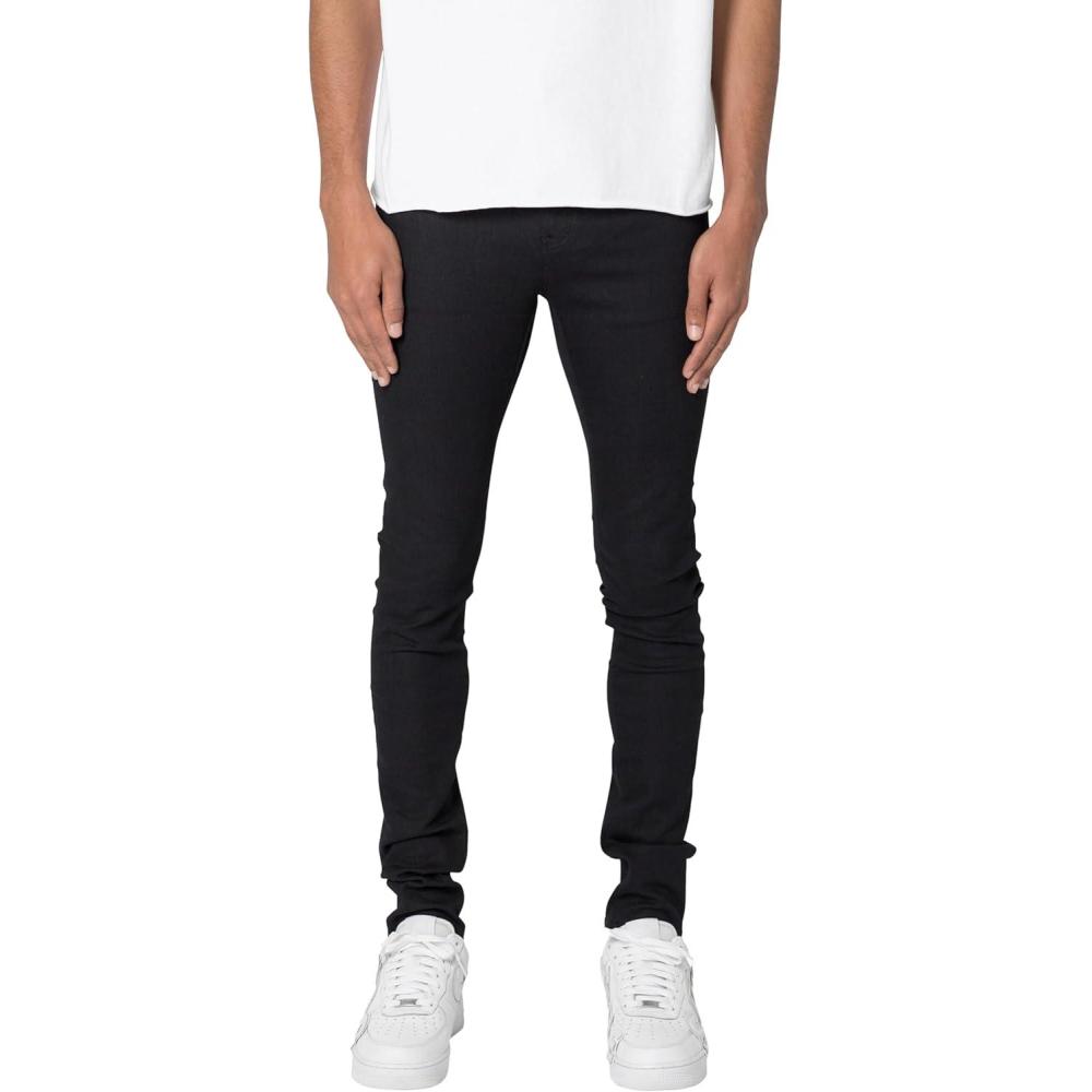 imagemnml Mens X43 Skinny DenimMatte Black
