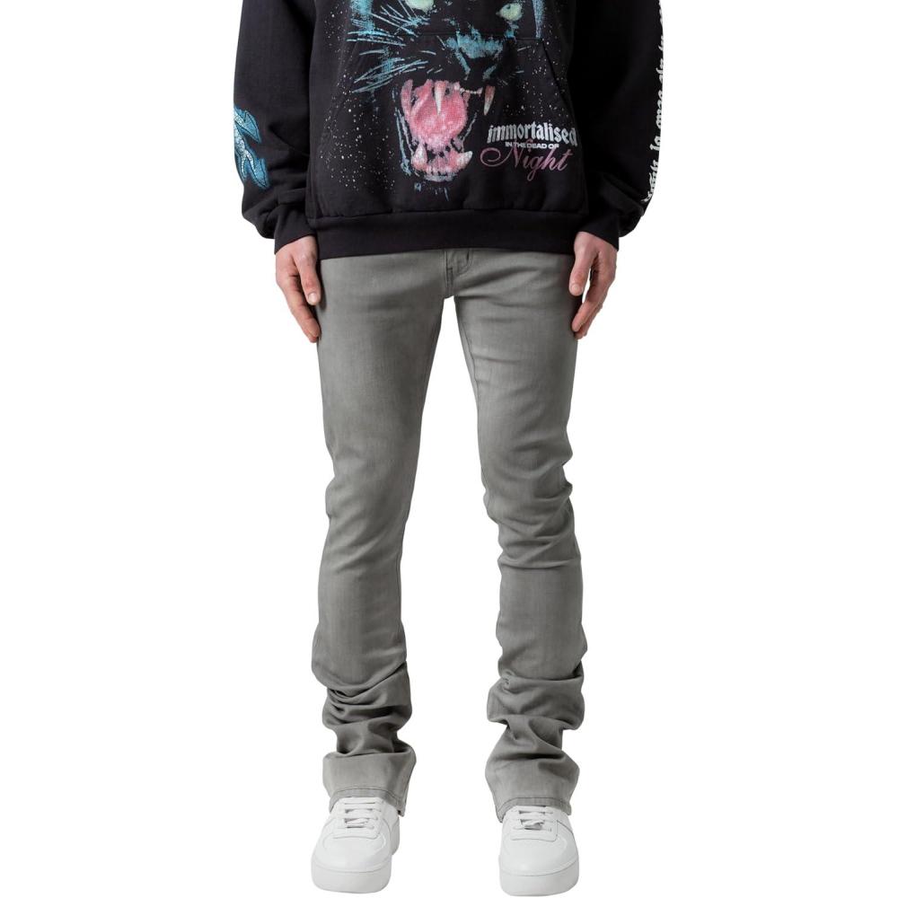 imagemnml Mens X491 Convertible Skinny DenimGrey