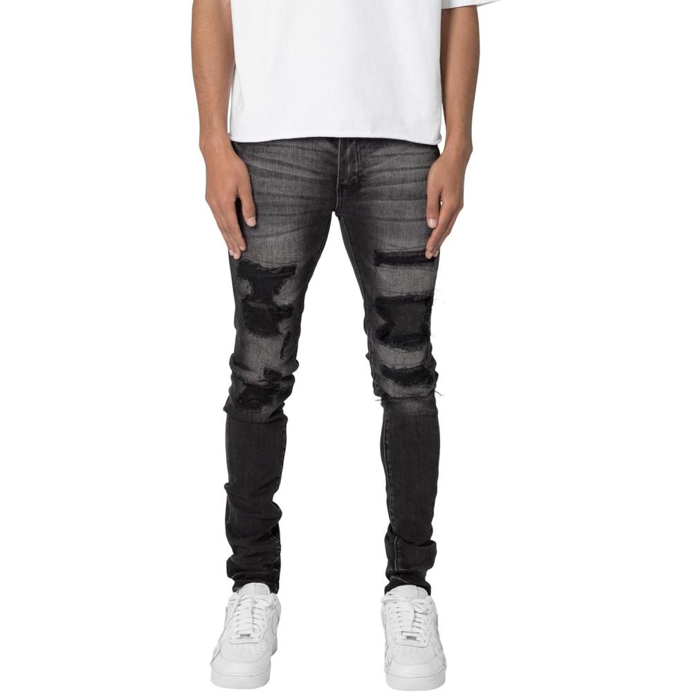 imagemnml Mens X539 Skinny DenimBlack