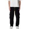 mnml Men’s Corduory Snap Ii Cargo Pants(Black)