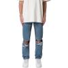 mnml Men’s D530 Zipper Straight Denim(Blue)
