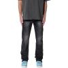 mnml Mens D558 Straight Stripe Denim(Black)