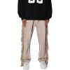 mnml Men’s Fringe Velour Sweatpants(Beige)