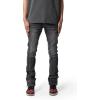 imagemnml Mens M588 Snap Slim DenimWashed Black