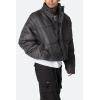 mnml Men’s Cropped Puffer Ii Jacket(Black)