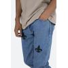 mnml Mens D112 Fleur Straight Denim(Blue/Black)