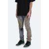 mnml Men’s D422 Leopard Straight Denim(Black/Brown)