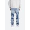 mnml Men’s D423 Cracked Straight Denim(Blue)