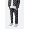 mnml Mens D528 Checkered Denim(Black)