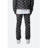 mnml Mens D528 Checkered Denim(Black)