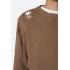 mnml Men’s Distressed Sweater(Brown)