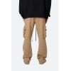 mnml Men’s Drawcord Flare Cargo Pants(Beige)