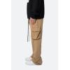 mnml Men’s Drawcord Flare Cargo Pants(Beige)