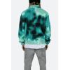mnml Men’s Green Splash Zip Up Jacket(Green/Black)