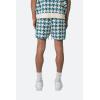 mnml Men’s Houndstooth Knit Shorts(Teal)