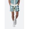 mnml Men’s Houndstooth Knit Shorts(Teal)
