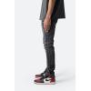 mnml Men’s M588 Snap Slim Denim(Washed Black)