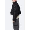 mnml Mens Men’s Pu Cropped M65 Jacket(Black)