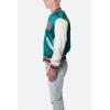 mnml Mens Men’s Satin Varsity Jacket(White)