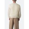 mnml Men’s Mesh Knit Sweater(Ivory)