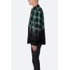 mnml Men’s Ombre Flannel Shirt(Black/Green)