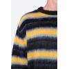 mnml Men’s Striped Mohair Sweater(Black)