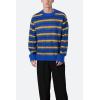mnml Men’s Striped Mohair Sweater(Blue)