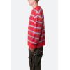 mnml Men’s Striped Mohair Sweater(Red)