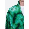mnml Men’s Tie Dye Sherpa Pullover(Green)