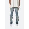 mnml Men’s X555 Crystal Skinny Denim(Blue/Pink)