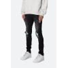 mnml Men’s X559 Skinny Moto Denim(Black/Green)