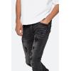 mnml Mens X565 Skinny Denim(Black)