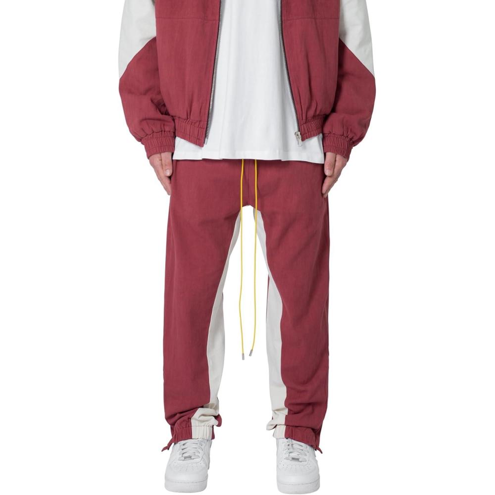 imagemnml Mens Twill Racing PantsRust