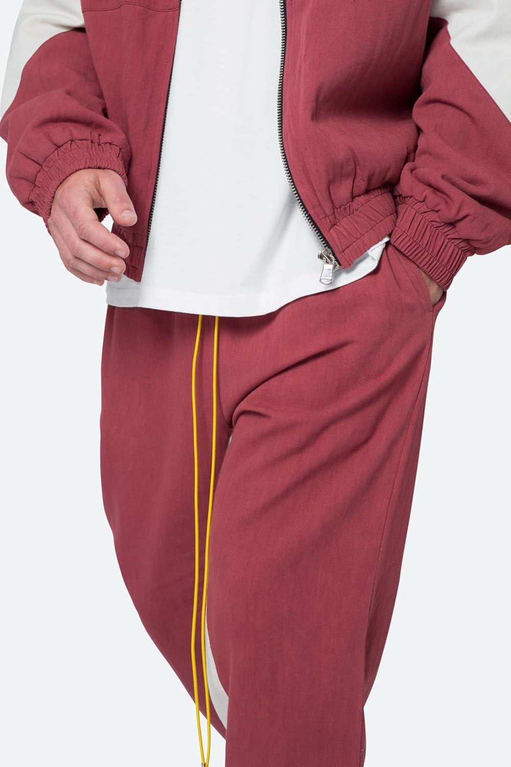 imagemnml Mens Twill Racing PantsRust