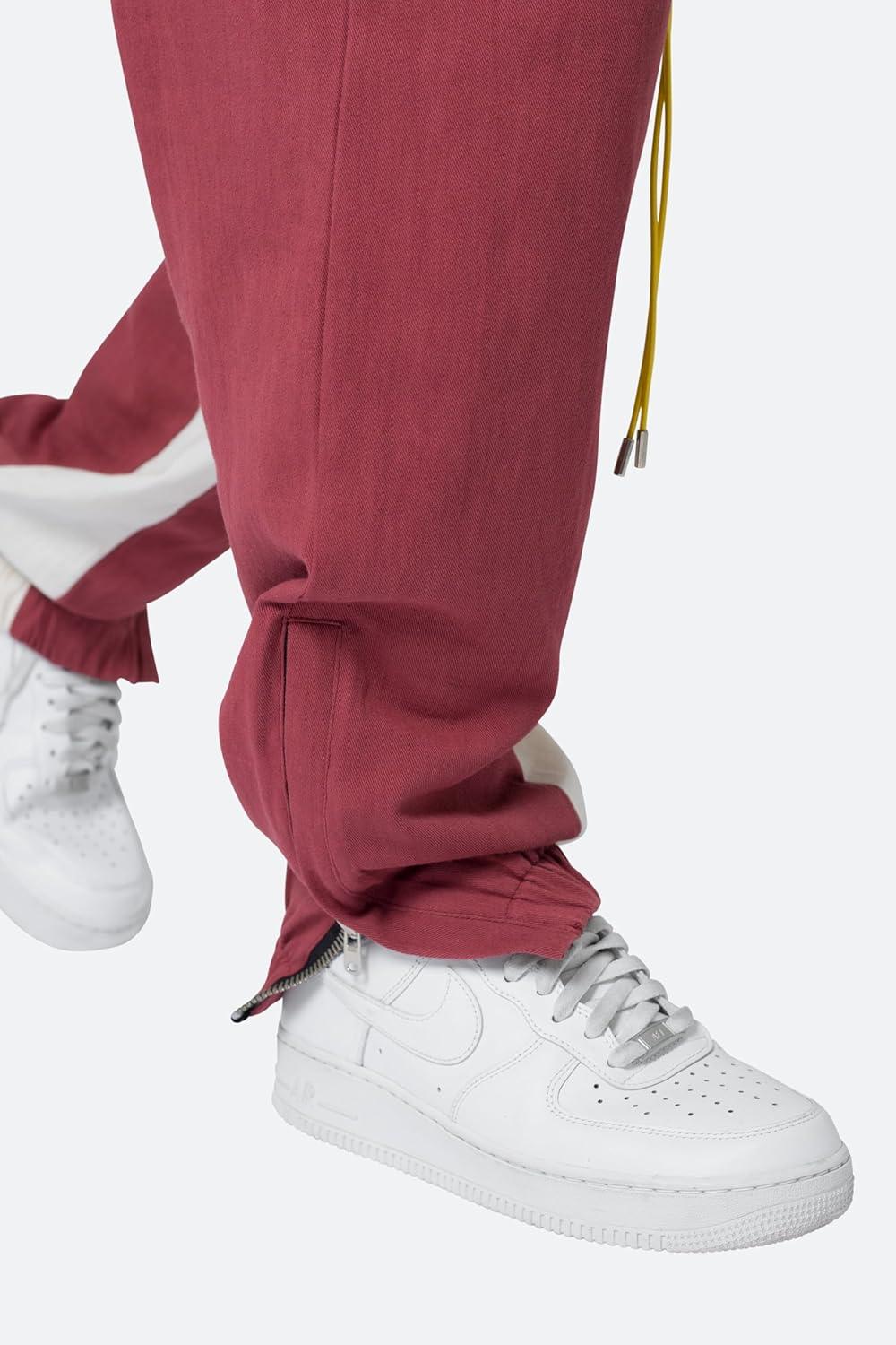 imagemnml Mens Twill Racing PantsRust