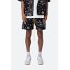 mnml Men’s Bandana Paisley Shorts – Black, XS