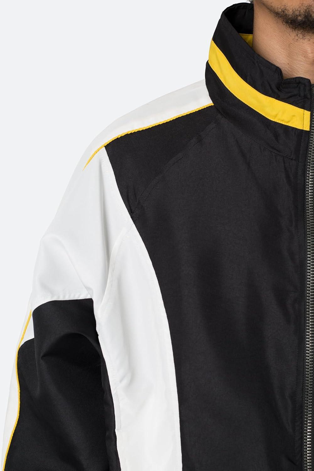 imagemnml mens Mnml Race Track JacketBlackWhite