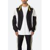 mnml mens Mnml Race Track Jacket(Black/White)