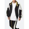 mnml mens Mnml Race Track Jacket(Black/White)