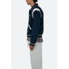 mnml mens Mnml Teddy Jacket(Navy)