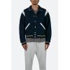 mnml mens Mnml Teddy Jacket(Navy)