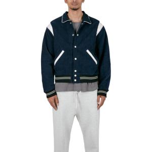 mnml mens Mnml Teddy Jacket(Navy)