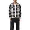 mnml Men’s Classic Flannel Shirt(Black)