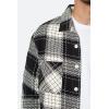 mnml Men’s Classic Flannel Shirt(Black)