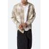 mnml Men’s Classic Flannel Shirt(Earth)